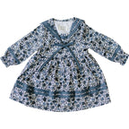 Floral Sailor Dress - 95% Cotton