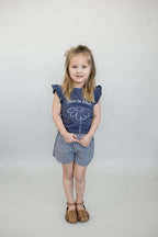 Born to Bloom Ruffle Tee - 95% Organic Cotton