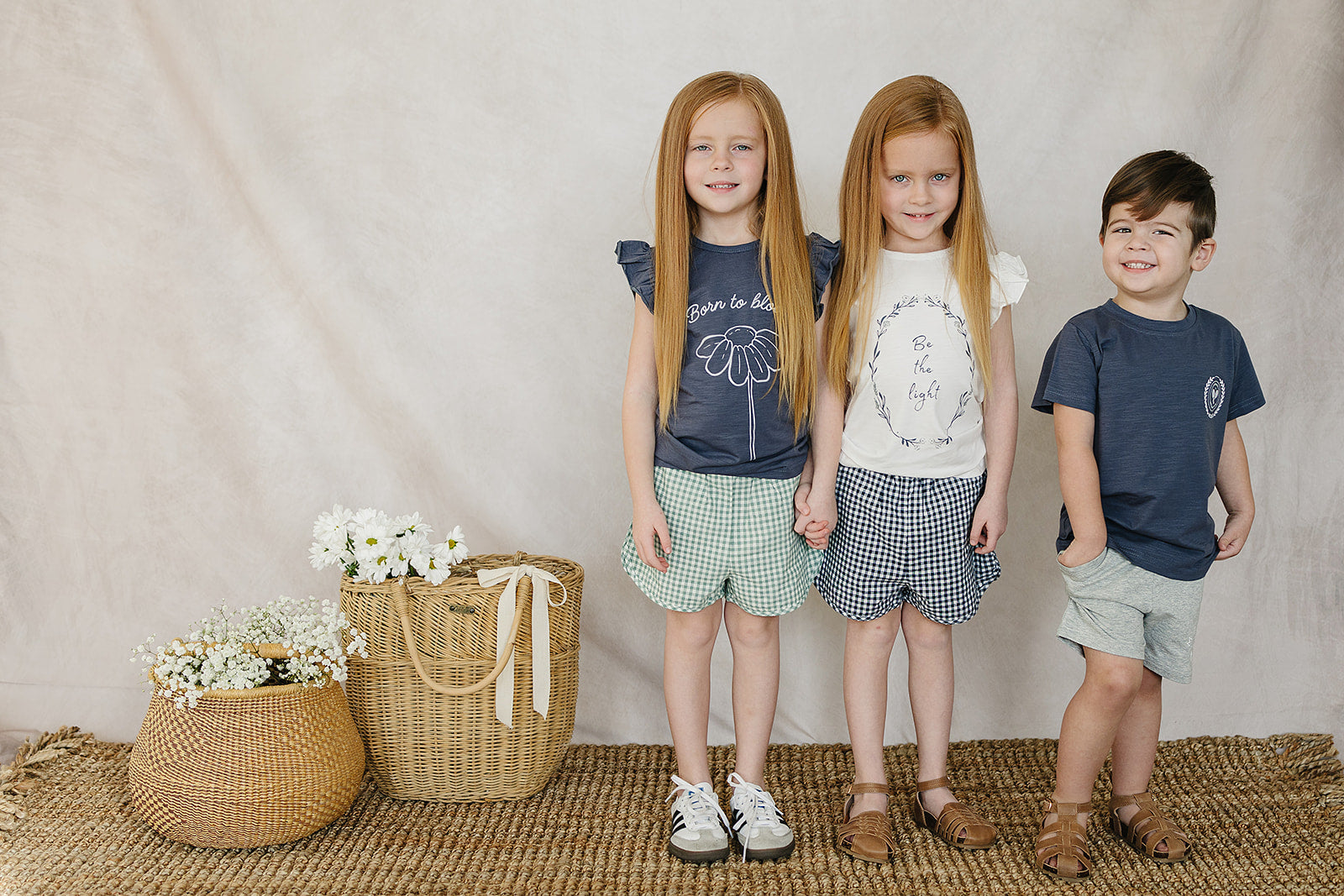 Born to Bloom Ruffle Tee - 95% Organic Cotton