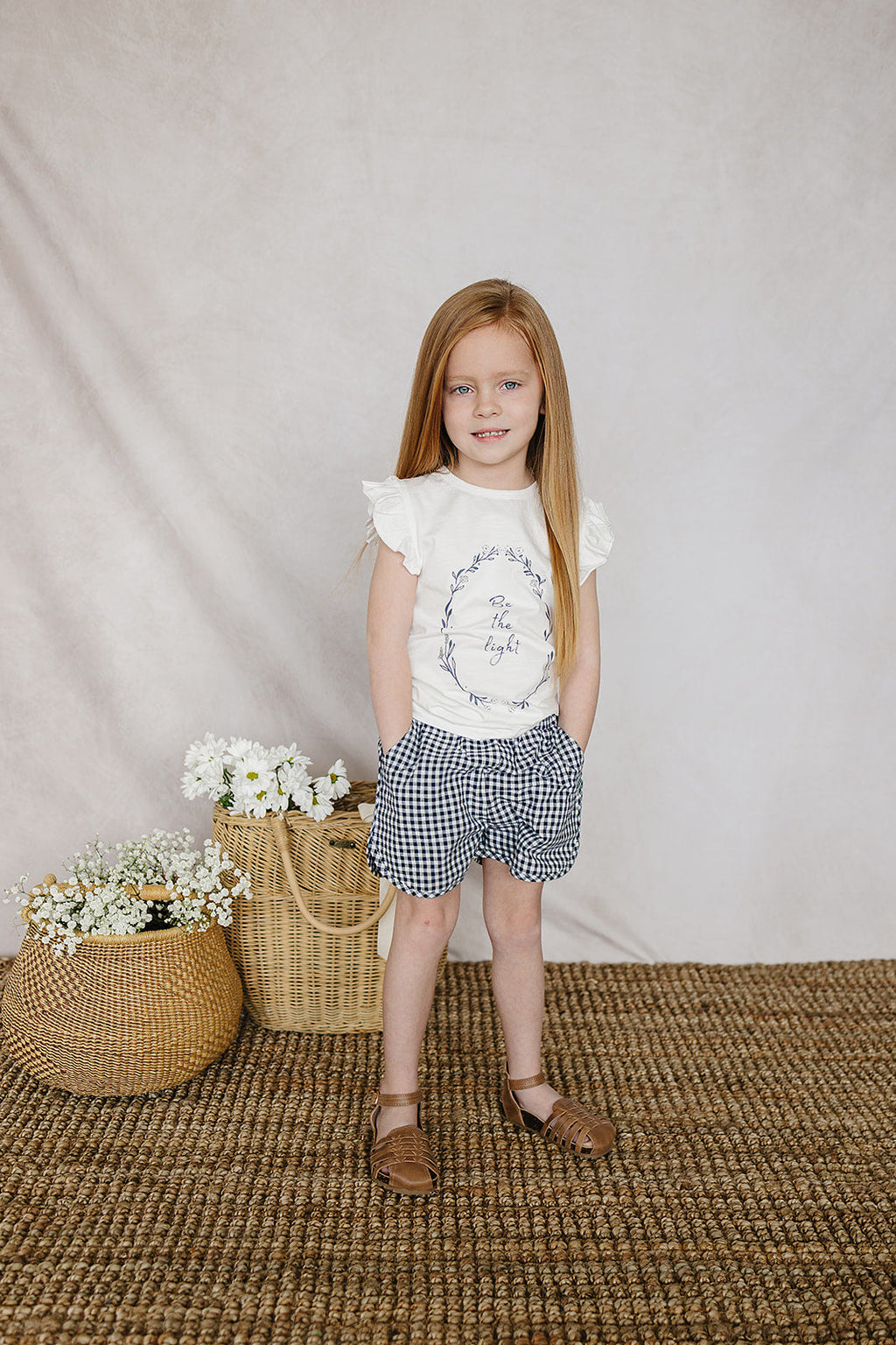 Be The Light Ruffle Tee - 95% Organic Cotton