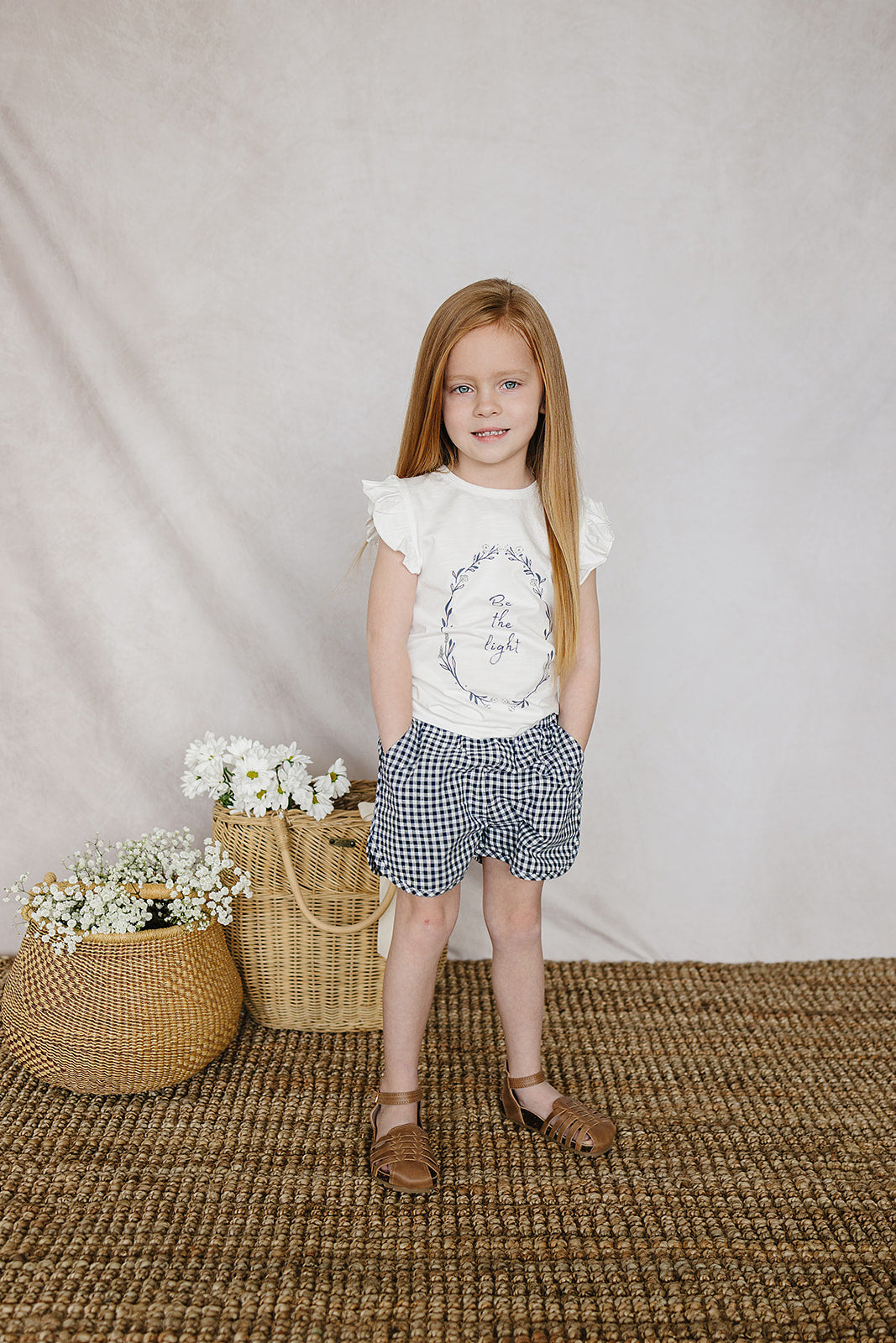 Be The Light Ruffle Tee - 95% Organic Cotton