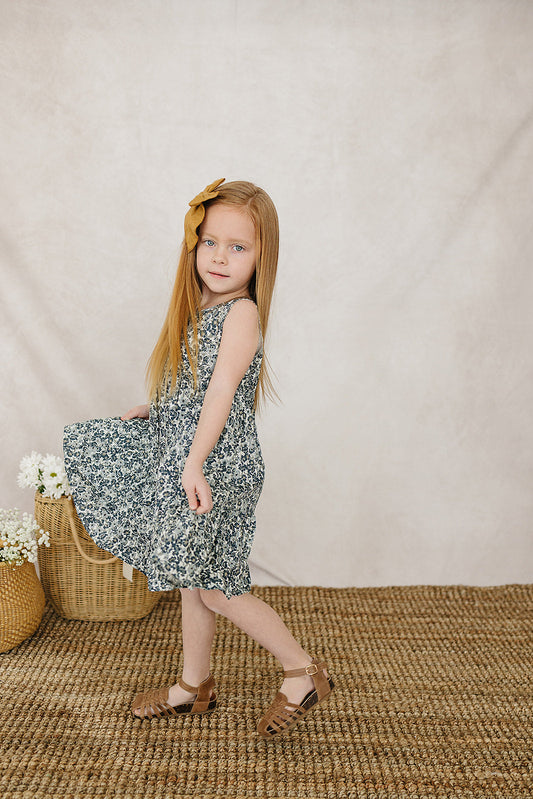 Liberty Floral Tank Dress - The Peony Haus
