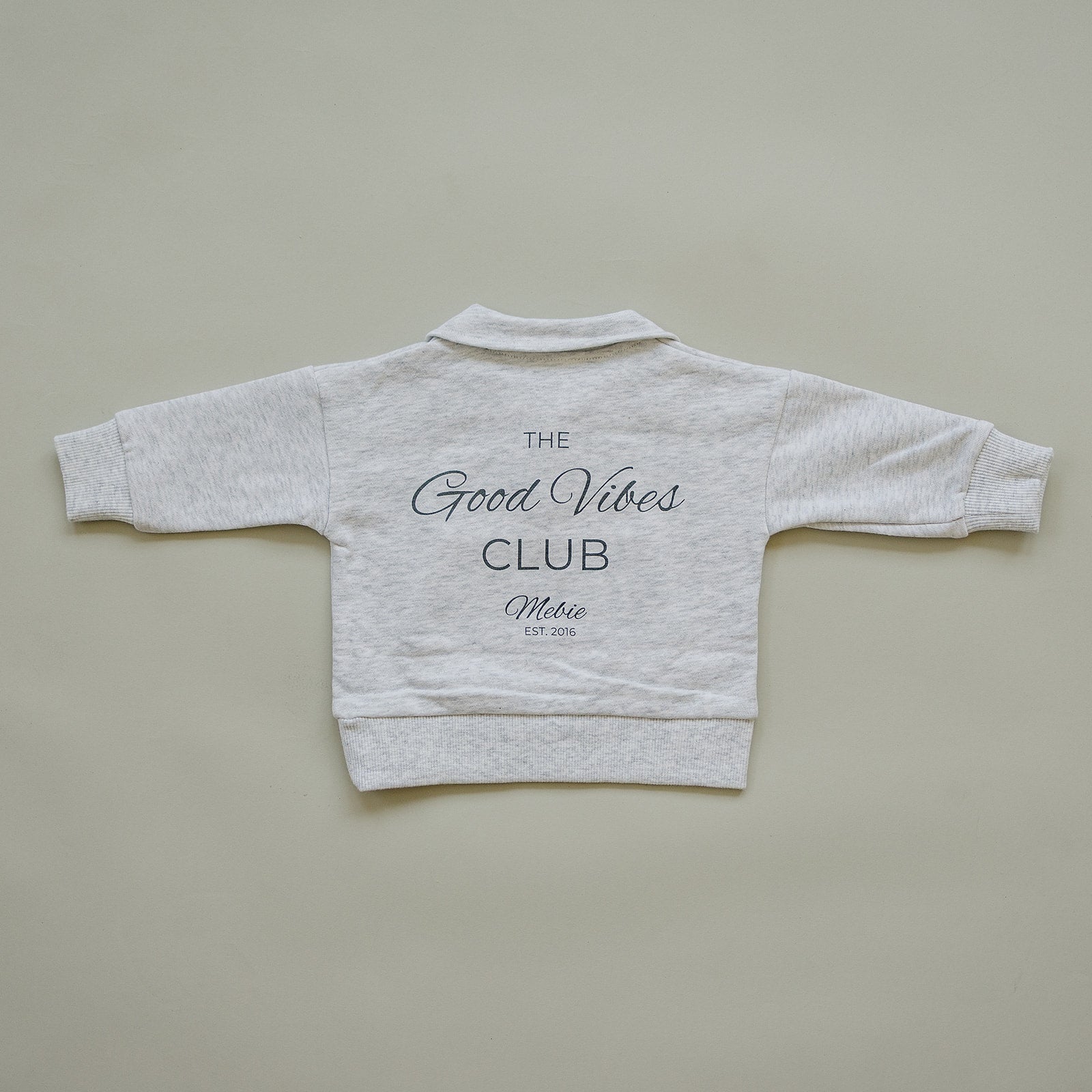 Good Vibes Quarter Zip French Terry Set - 95% Cotton