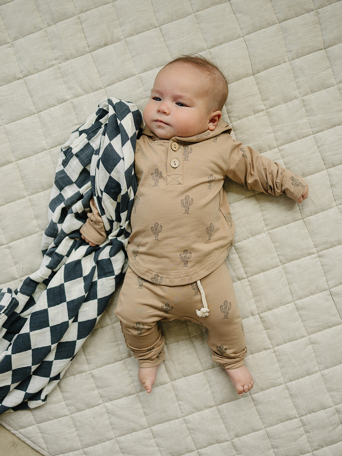 Cactus Hooded Set - 95% Cotton