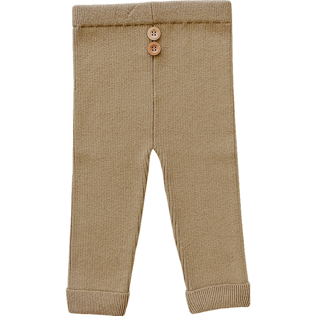 Toffee Knit Leggings - 95% Organic Cotton