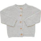 Oatmeal Knit Button Down Cardigan