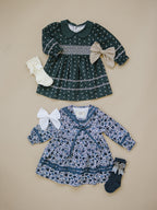 Floral Sailor Dress - 95% Cotton
