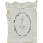 Be The Light Ruffle Tee - 95% Organic Cotton