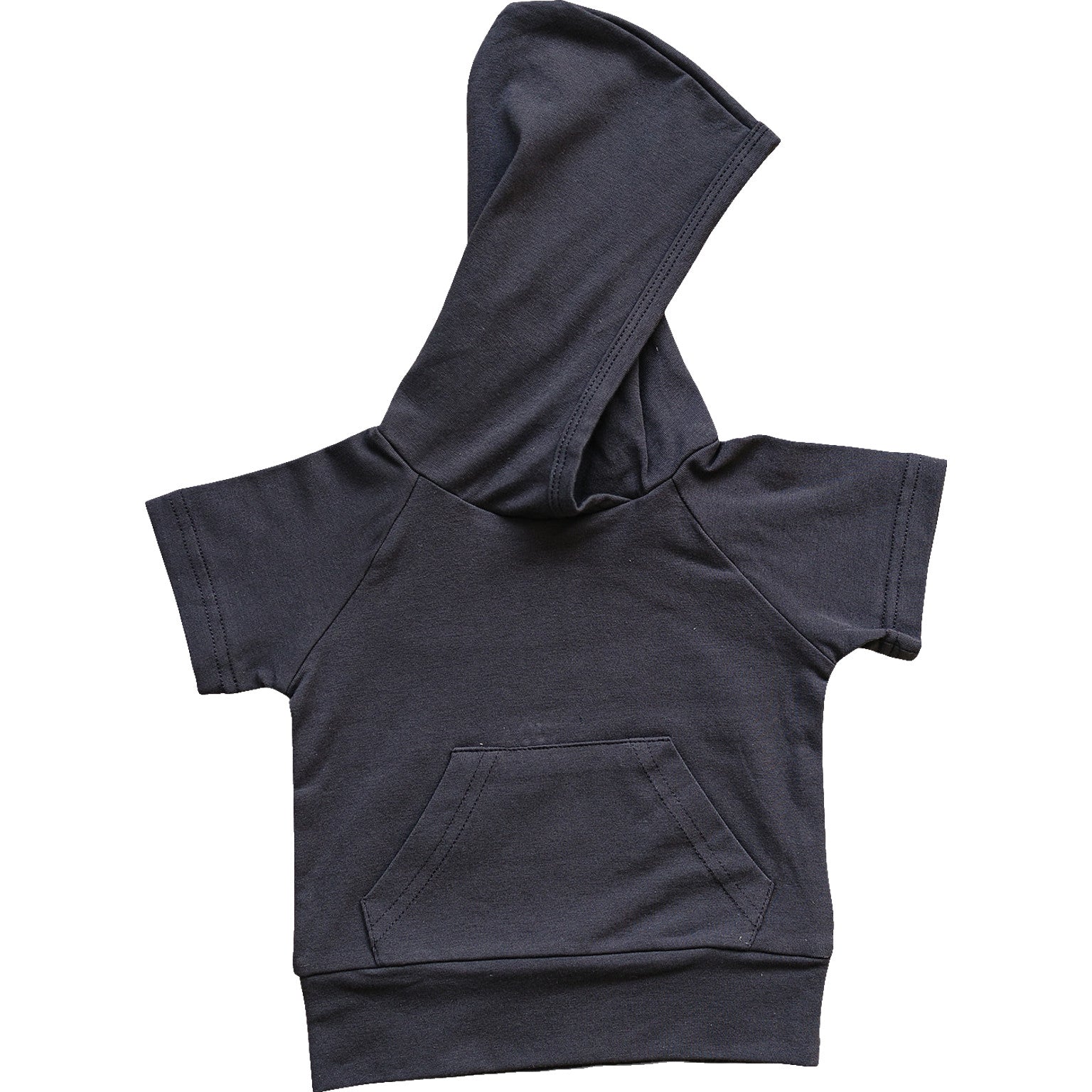 Slate Hooded Tee - 95% Cotton