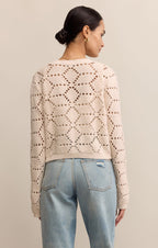 Rosalyn Diamond Cardigan Crystal