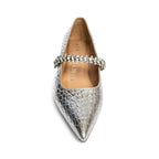 Antonella Embossed Leather Pump