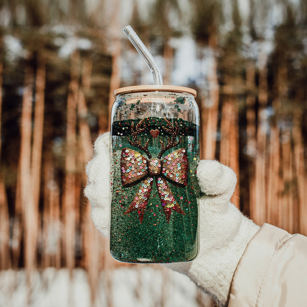 Sequin Bow Antlers