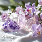 Aquarius Zodiac Crystal-Enhanced Reed Oil Diffuser, Orchid Seascape Scent, 100ml