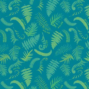 Fern Kitchen Towel Set of 2 100% Cotton