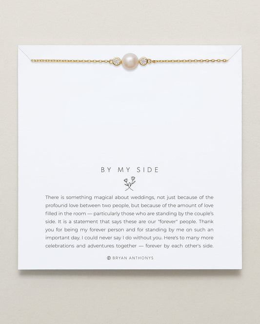 By My Side Pearl Bracelet