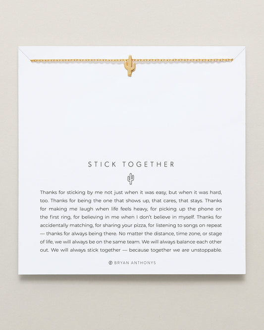 Stick Together Icon Necklace