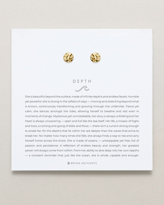 Depth Stud Earrings