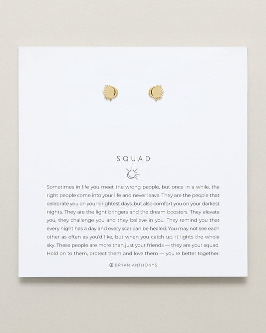 Squad Icon Stud Earrings