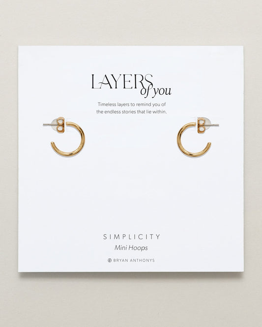 Simplicity Mini Hoop Earrings