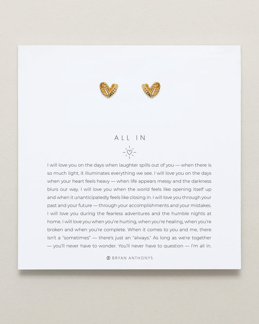 All In Stud Earrings