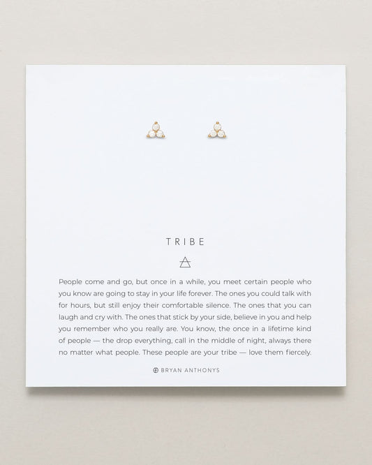 Tribe Dainty Friendship Stud Earrings