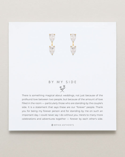 By My Side Pear Cut Ear Jackets