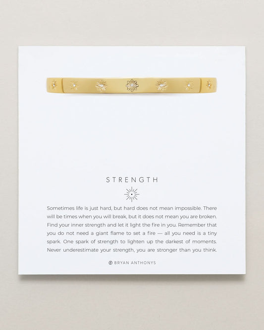 Strength Hinged Bracelet