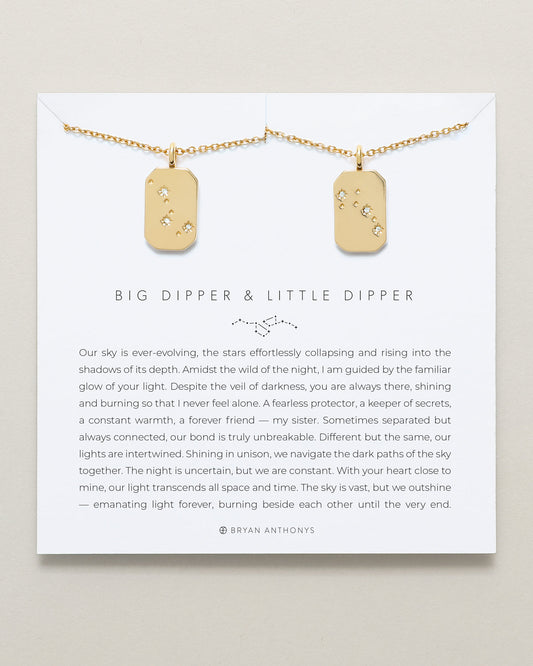 Big Dipper & Little Dipper Necklace Set
