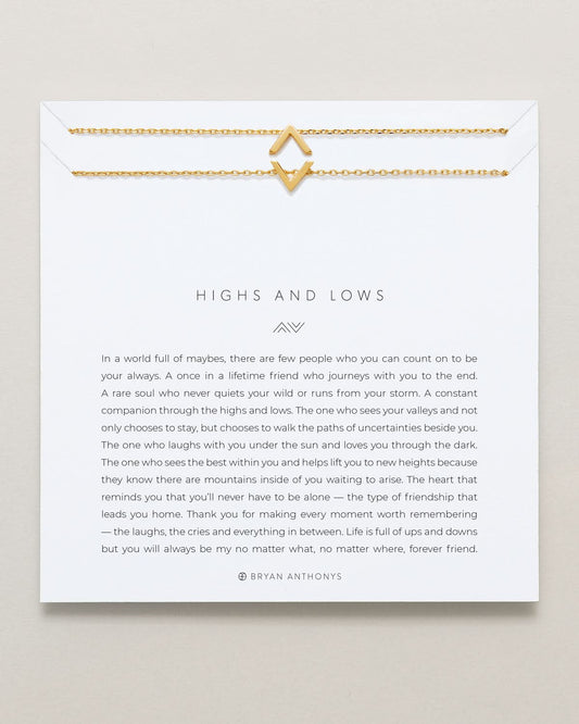 Highs & Lows Icon Necklace Set