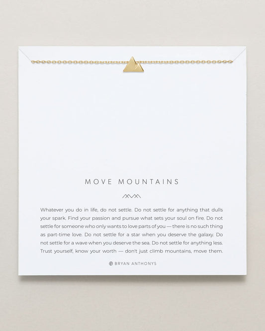 Move Mountains Necklace