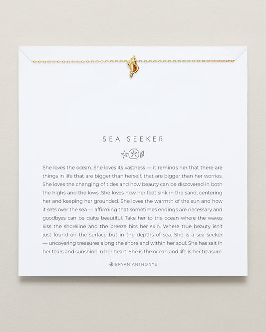 Sea Seeker Icon Necklace