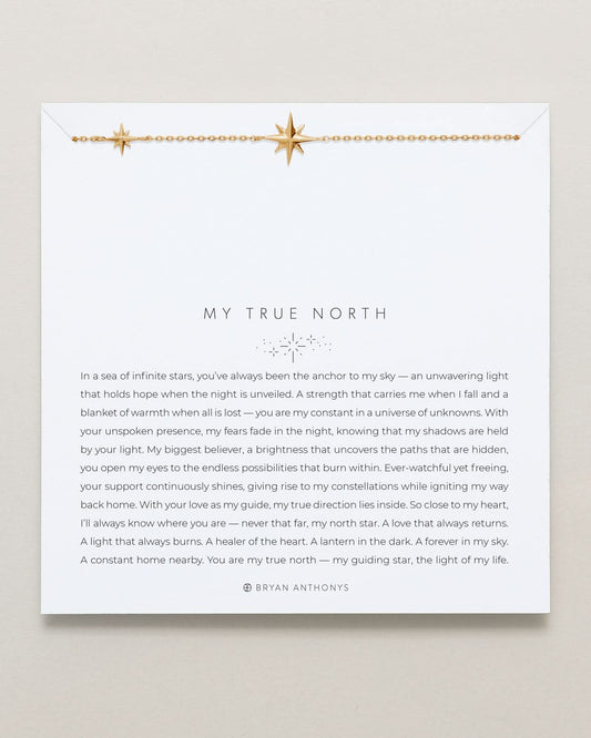 My True North Dainty Necklace