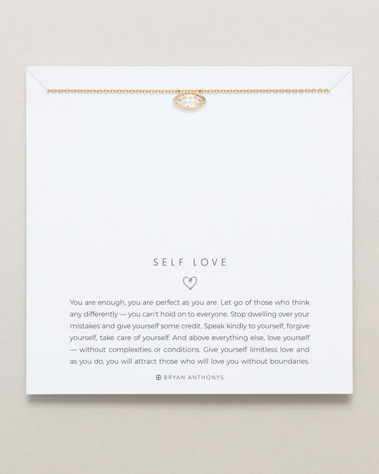 Self Love Marquise Necklace