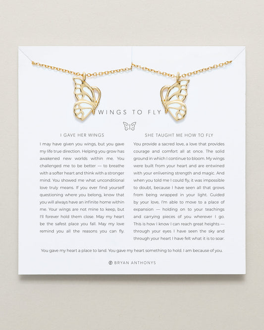 Wings to Fly Necklace Set