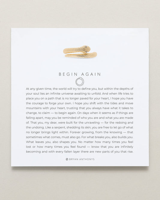 Begin Again Ring