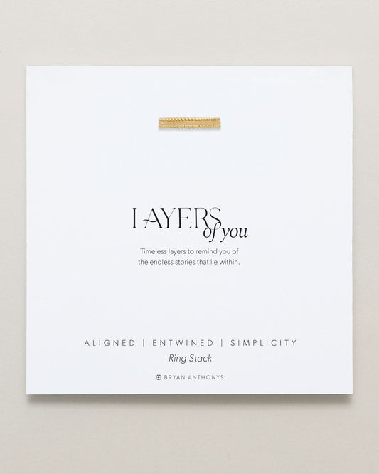 Layers of You Ring Stack