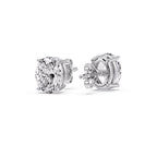 Stud Earring Basket Oval Shaped