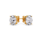 Stud Earring Basket Oval Shaped