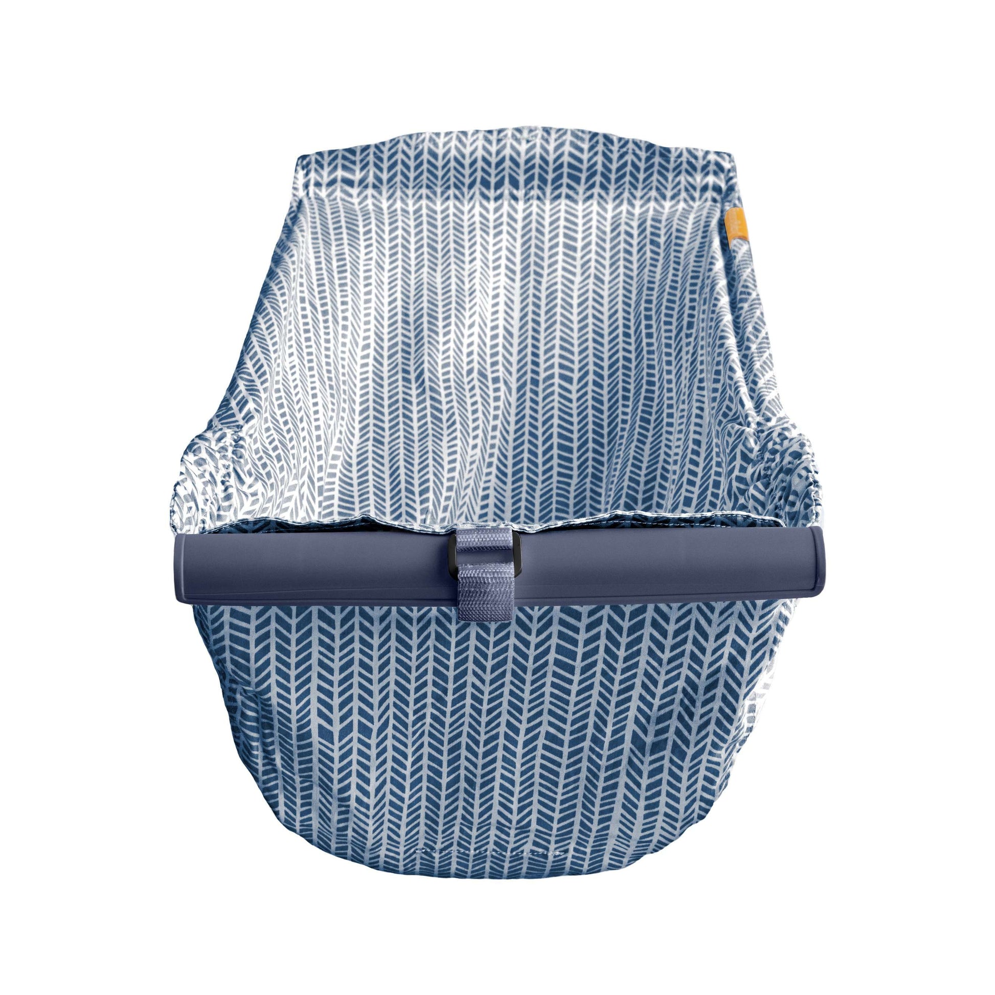 Baby Shopping Cart Hammock | Blue Little Arrow Design - 97% cotton