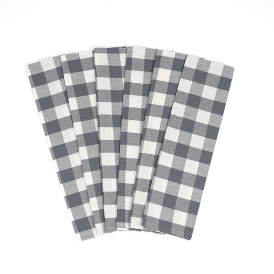 Plaid Kitchen Towels - The Peony Haus