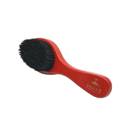 Boar Bristle Hair Brush with Handle - The Peony Haus