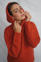 Briana Alpaca Hoodie Pullover