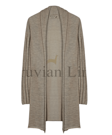Brisa Alpaca Open Cardigan