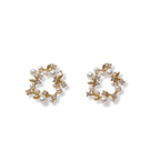 Pearl Wreath Earrings