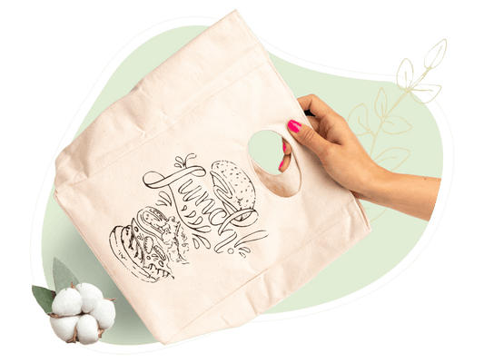 Canvas Lunch Bag - The Peony Haus