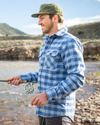 Grand Flannel, Checkered Blue