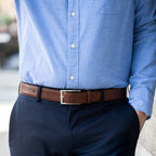 Leather Belt (Chestnut)