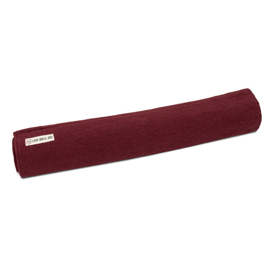 THE YOGI - Organic Cotton Yoga Mat - The Peony Haus