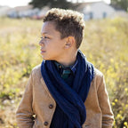 Organic Corduroy Blazer with Elbow Patches - 98% Organic Cotton
