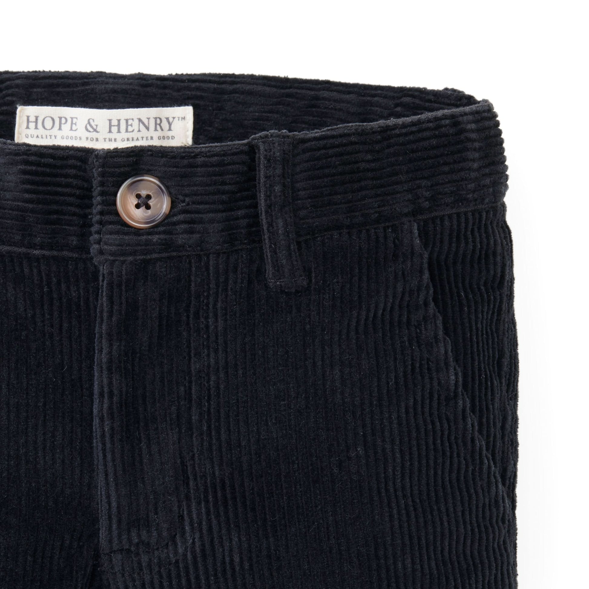 Organic Corduroy Pant - 98% Organic Cotton